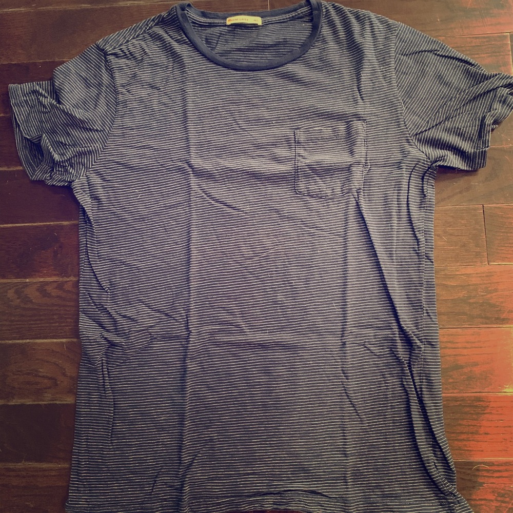 Marine Layer Striped Pocket T-Shirt